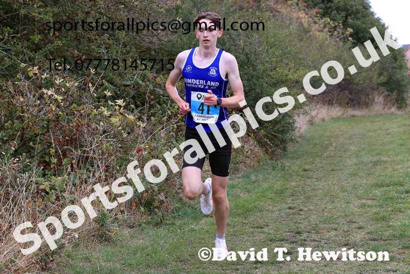 Senior Mens Relay, 2025 Farringdon Cross Country Relays, Sunderland. Photo: David T. Hewitson/Sports for All Pics